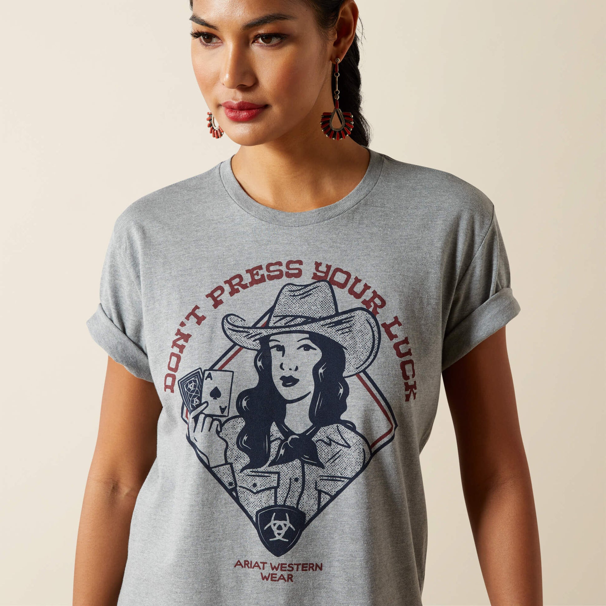 Ariat Sale - Ariat Don't Press Your Luck T-Shirt