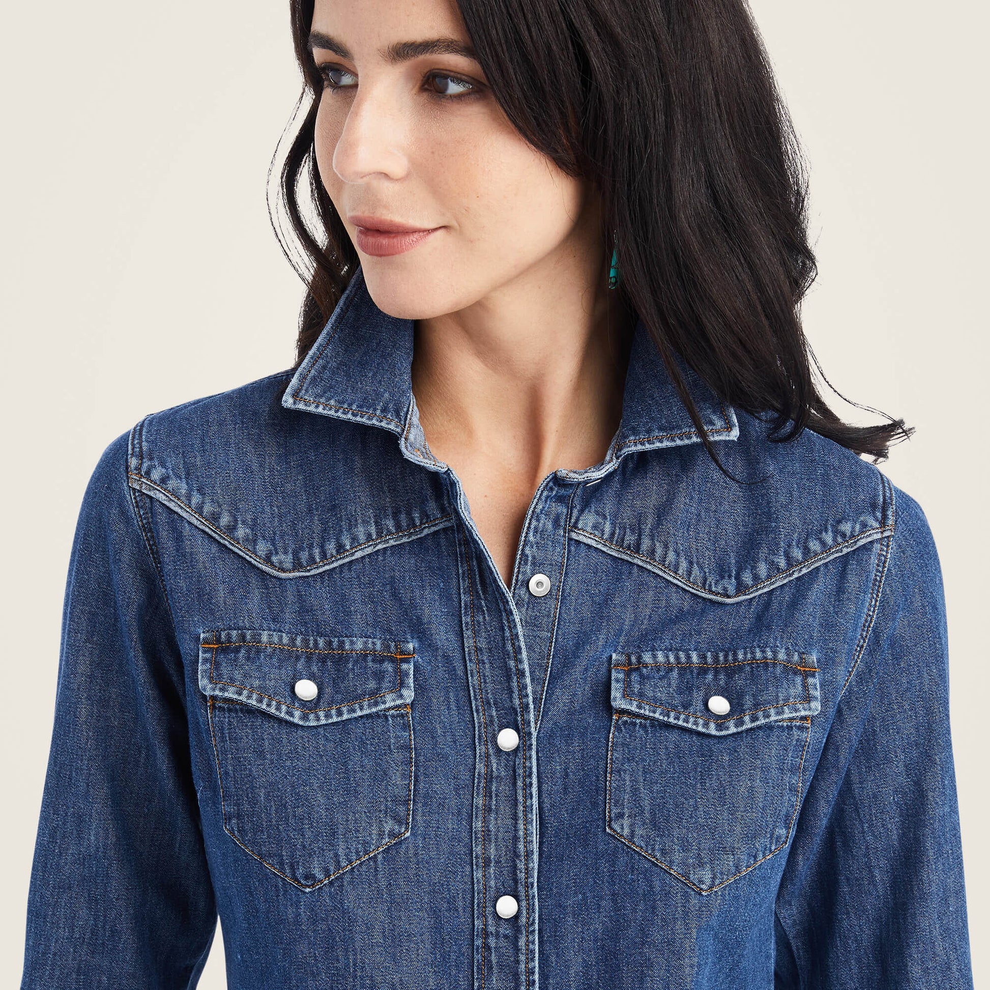 Ariat Website Store - Farriday Denim Shirt