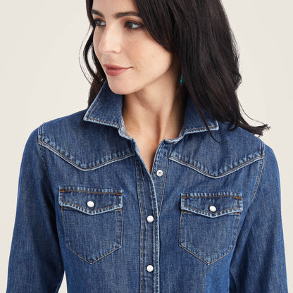 Ariat Website Store - Farriday Denim Shirt