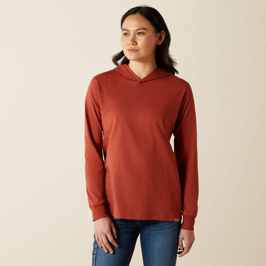 Ariat On Sale - Rebar Cotton Strong Hooded T-Shirt