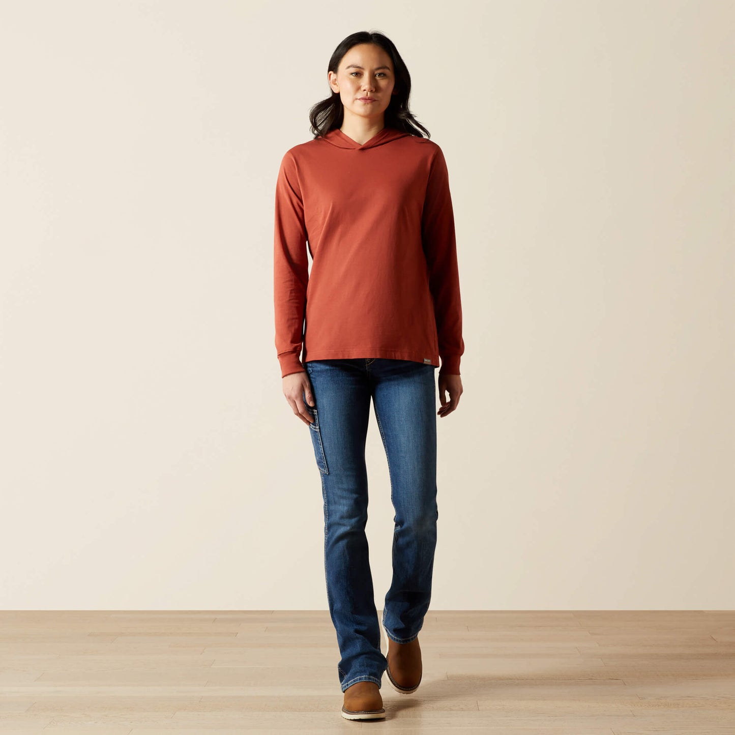 Ariat On Sale - Rebar Cotton Strong Hooded T-Shirt