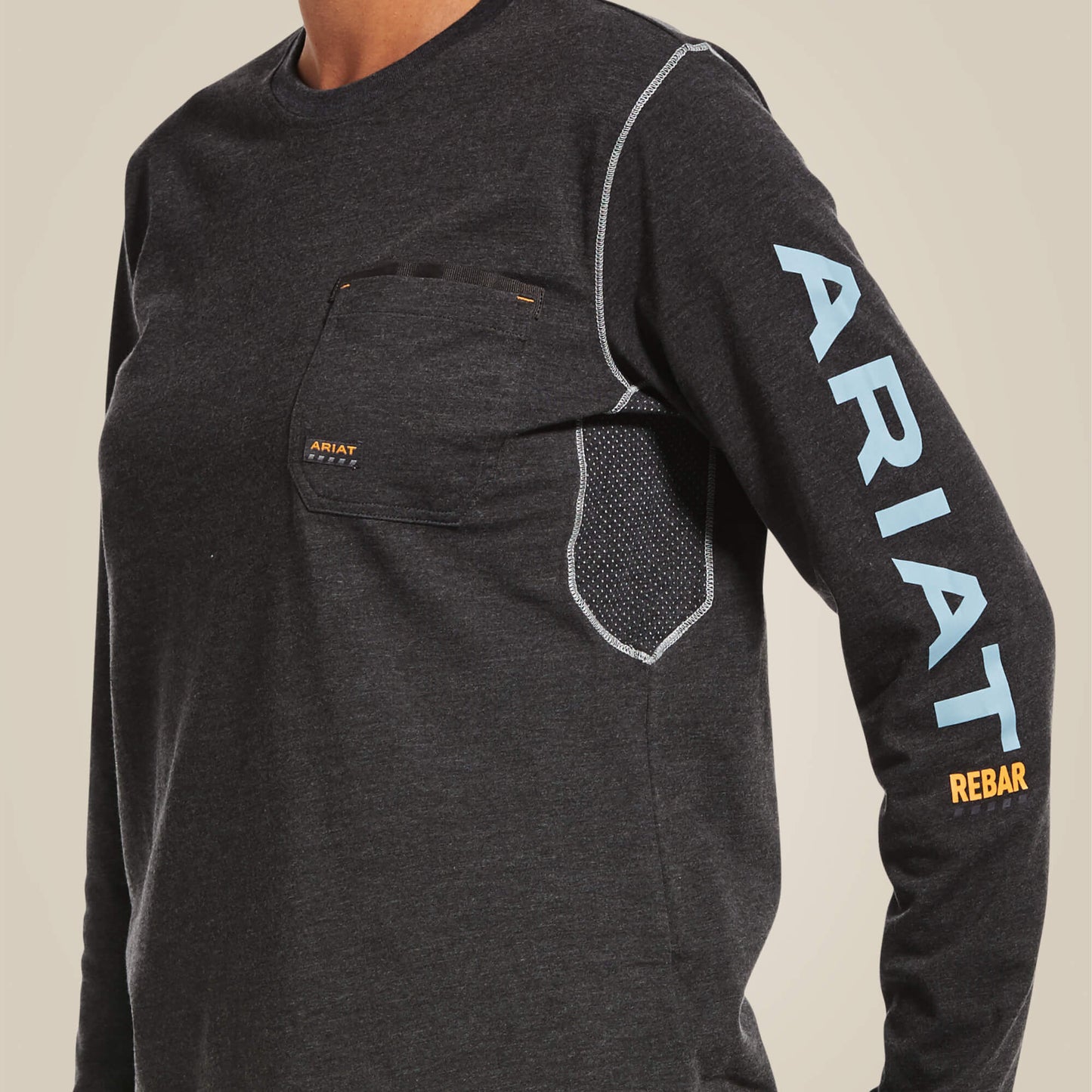 Ariat Sale - Rebar Workman Logo T-Shirt