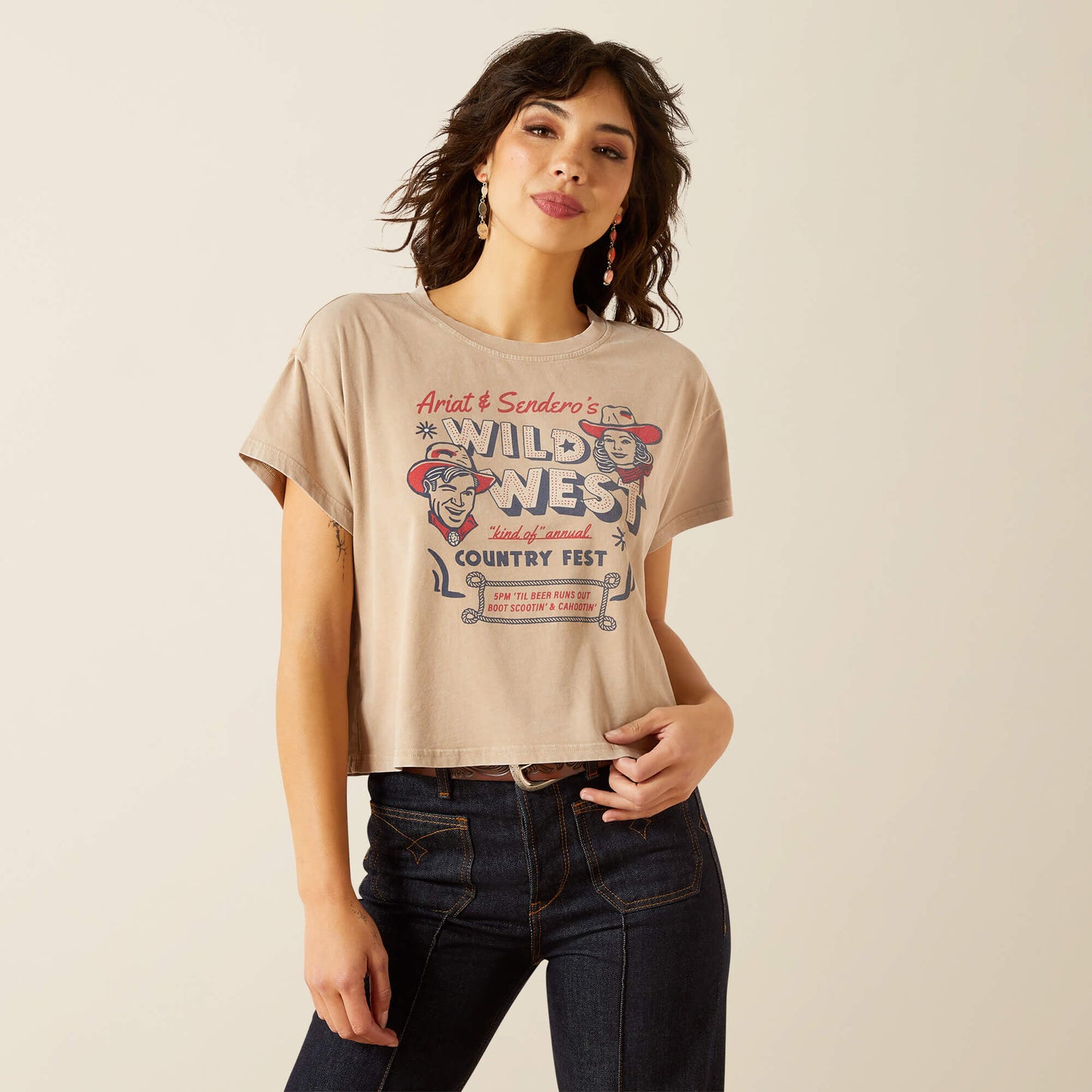 Ariat Online Shop - Sendero x Ariat Wild West Country Fest T-Shirt