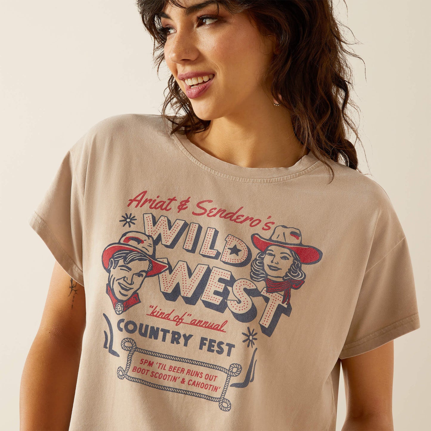 Ariat Online Shop - Sendero x Ariat Wild West Country Fest T-Shirt