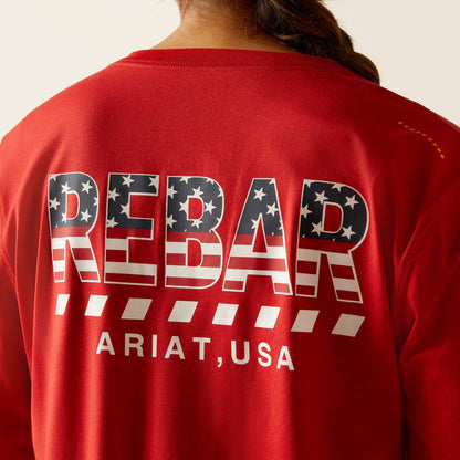 Ariat On Sale - Rebar Workman Stars & Stripes