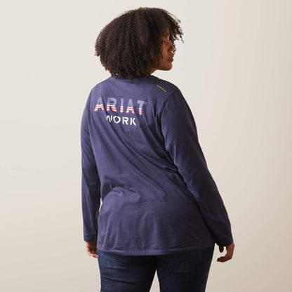 Ariat Online Shop - Rebar Workman USA Logo T-Shirt