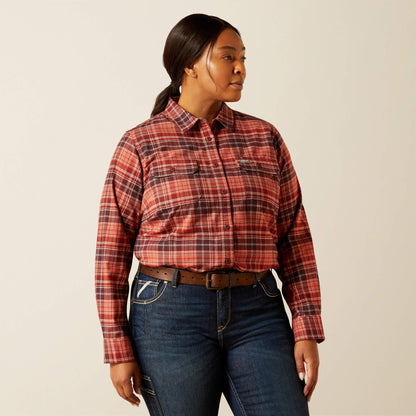 Ariat On Sale - Rebar DuraStretch Flannel Tunic