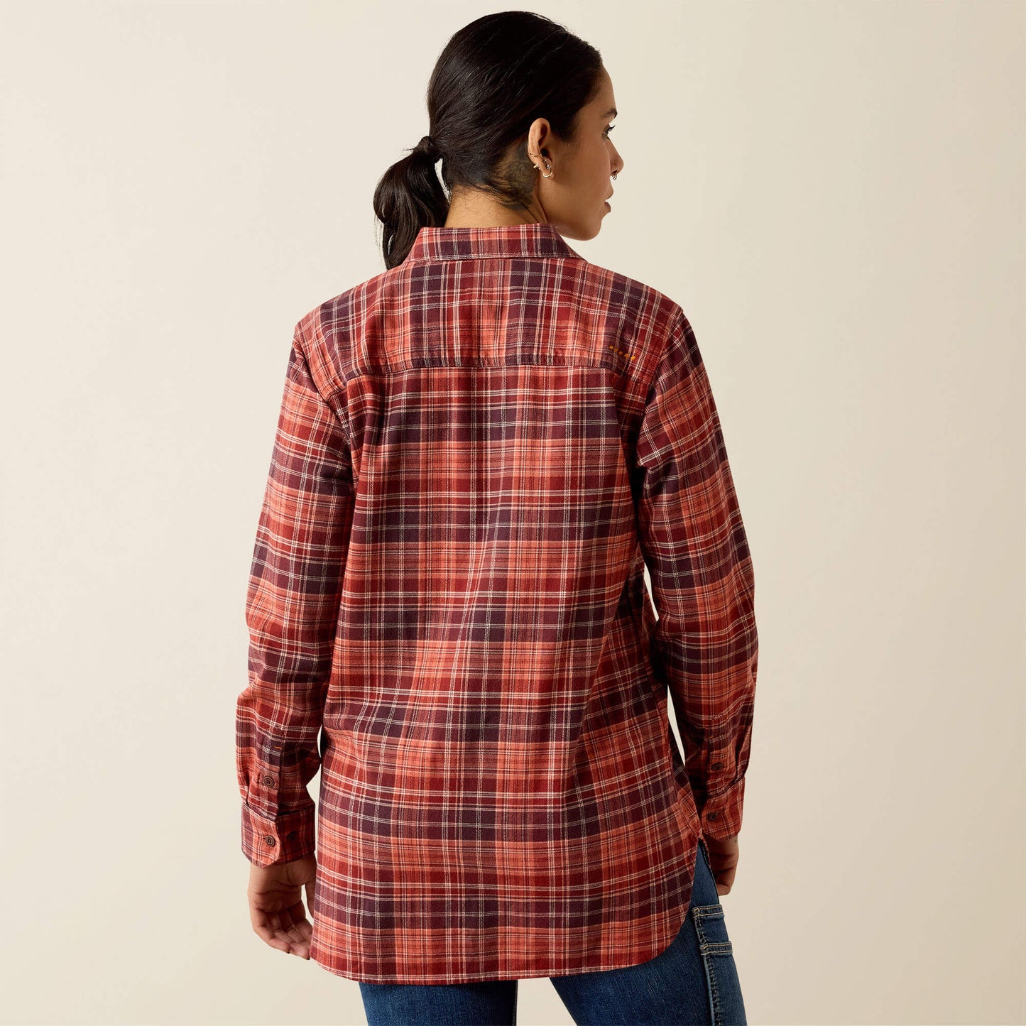 Ariat On Sale - Rebar DuraStretch Flannel Tunic