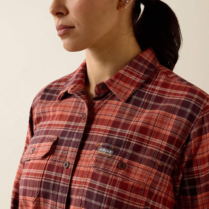 Ariat On Sale - Rebar DuraStretch Flannel Tunic