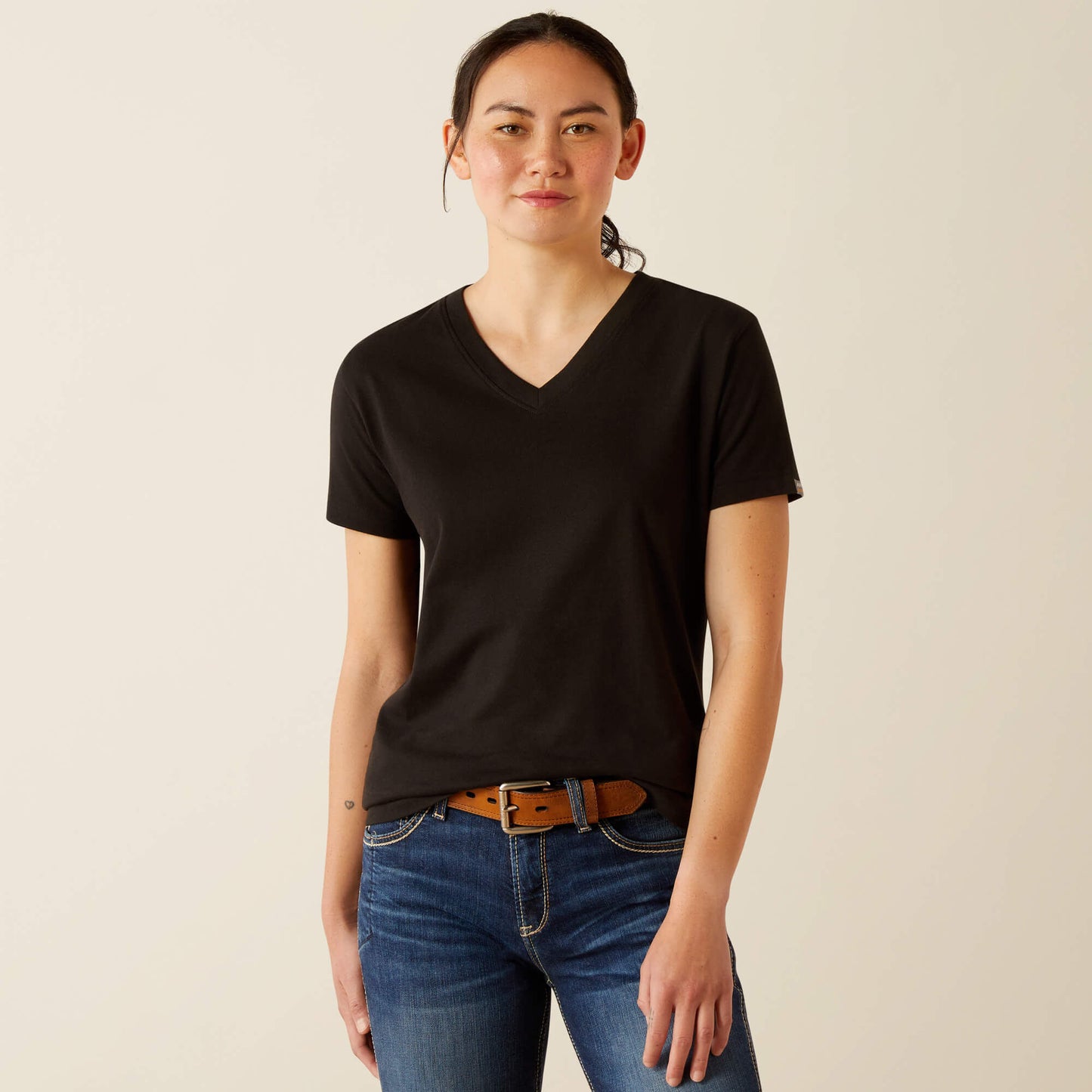 Ariat Sale - Rebar Cotton Strong Standard V-Neck T-Shirt