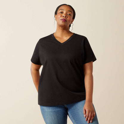 Ariat Sale - Rebar Cotton Strong Standard V-Neck T-Shirt