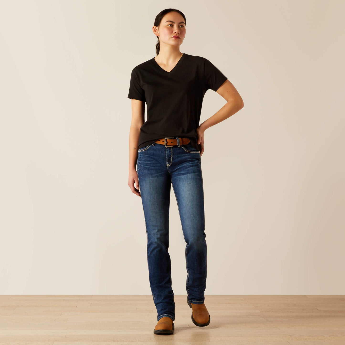 Ariat Sale - Rebar Cotton Strong Standard V-Neck T-Shirt