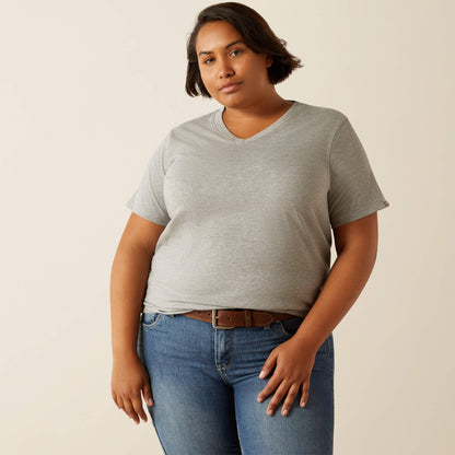 Ariat Online Shop - Rebar Cotton Strong Standard V-Neck T-Shirt