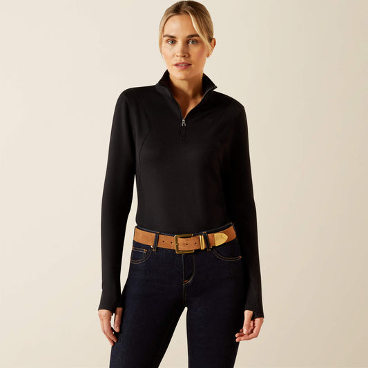 Ariat Website Store - Lucent 1/4 Zip Baselayer