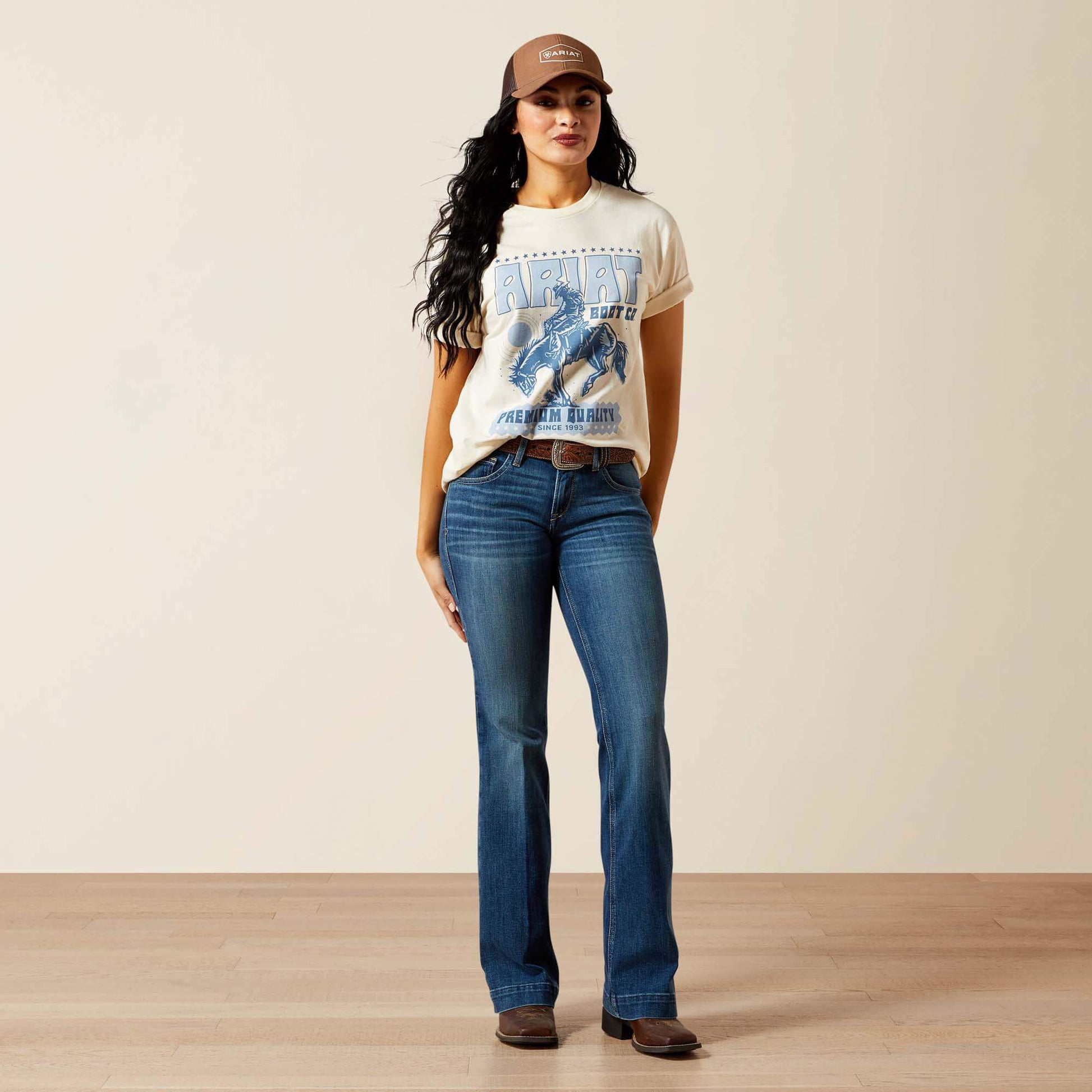 Ariat On Sale - Ariat Retro Block Poster T-Shirt