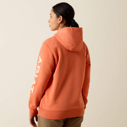 Ariat Online - Rebar Lightweight Logo 1/2 Zip Hoodie