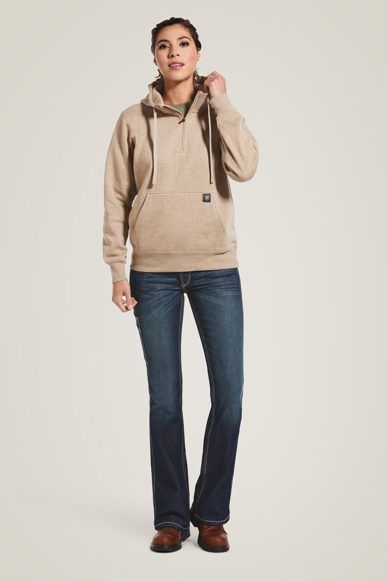 Ariat Online Shop - Rebar Skill Set 1/2 Zip Hoodie