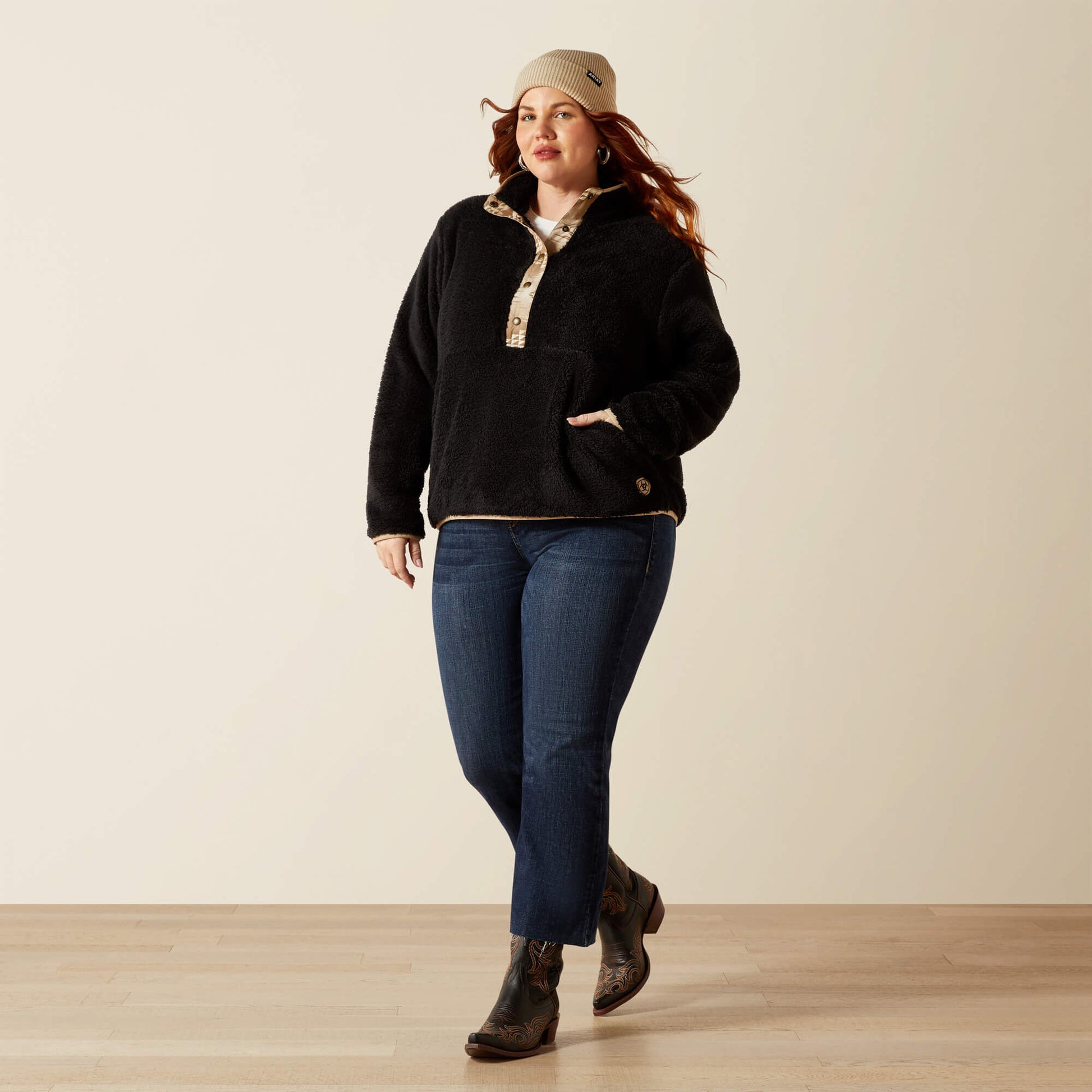 Ariat For Sale - Berber Snap Front Sweatshirt
