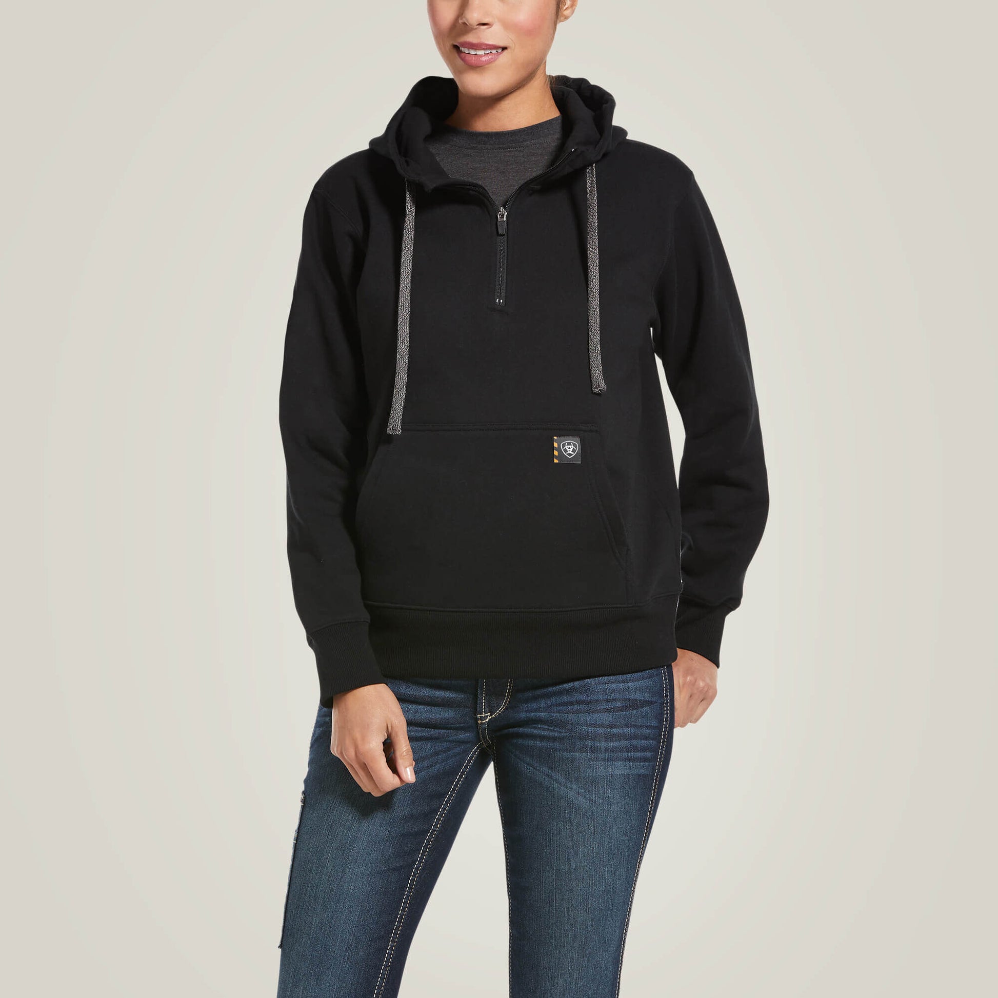 Ariat Online - Rebar Skill Set 1/2 Zip Hoodie