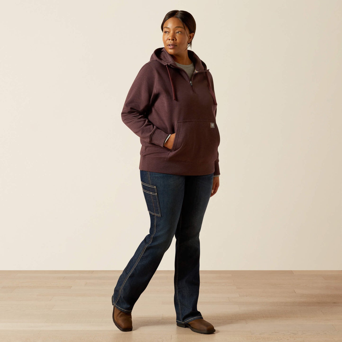 Ariat Sale - Rebar Skill Set 1/2 Zip Hoodie
