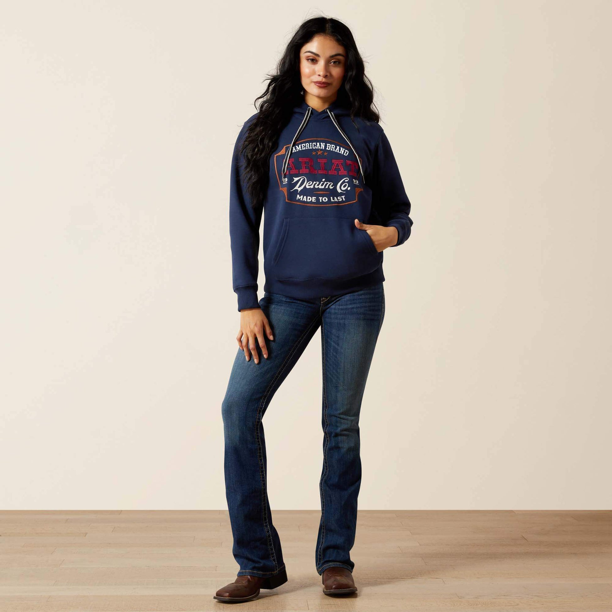 Ariat Outlet - Ariat Emblem Hoodie