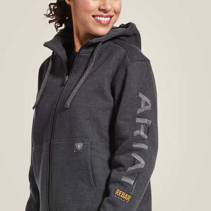 Ariat Website Store - Rebar All-Weather Full Zip Hoodie