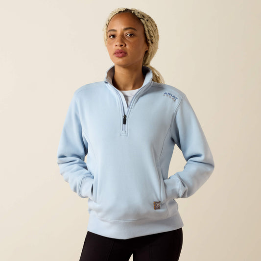 Ariat US - Rebar Lightweight Mock 1/2 Zip Sweatshirt
