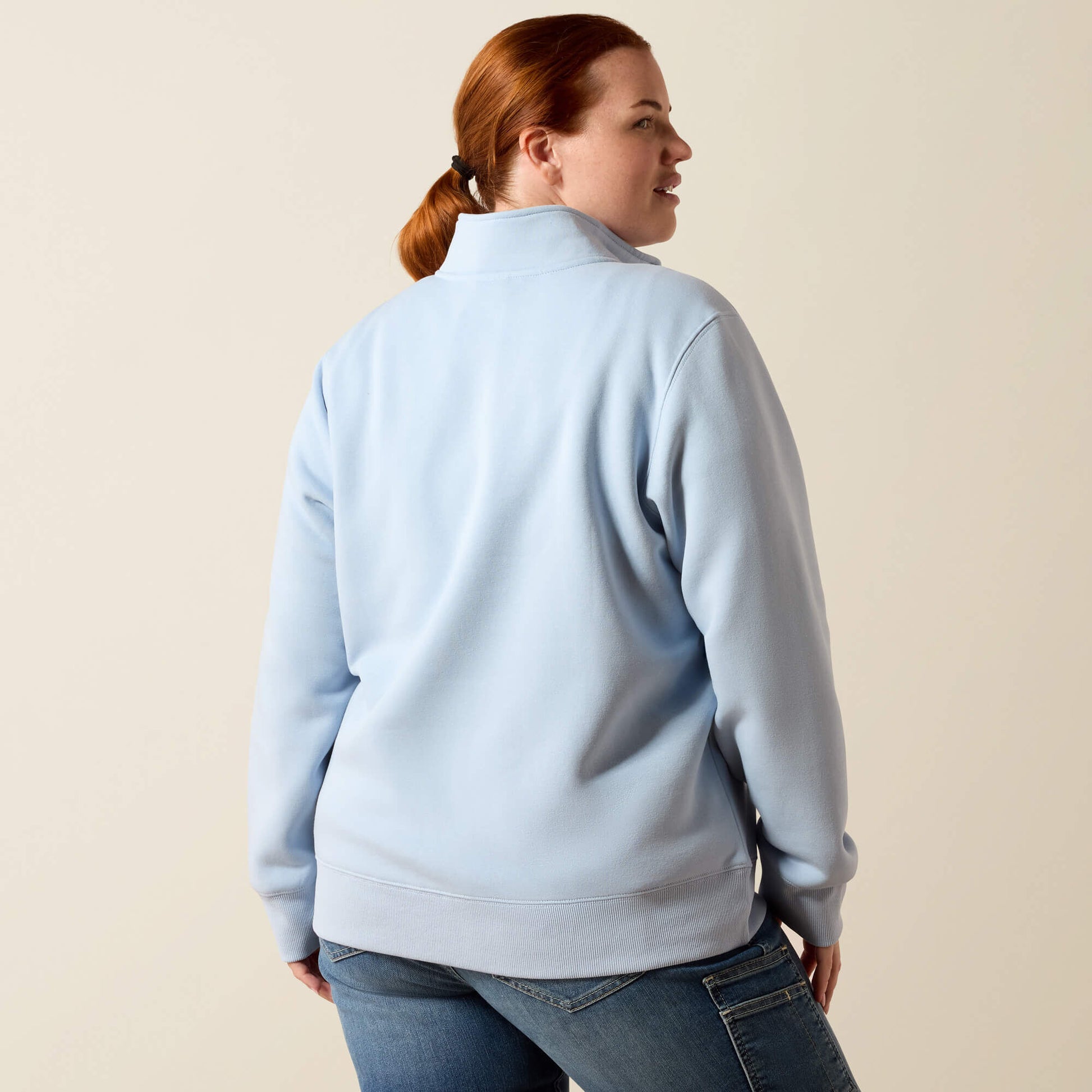 Ariat US - Rebar Lightweight Mock 1/2 Zip Sweatshirt
