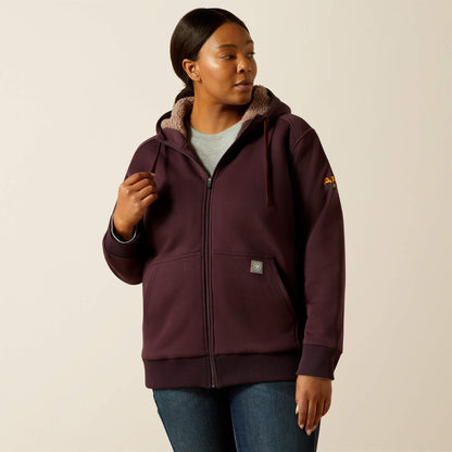 Ariat Online Shop - Rebar All-Weather Sherpa Full Zip Hoodie