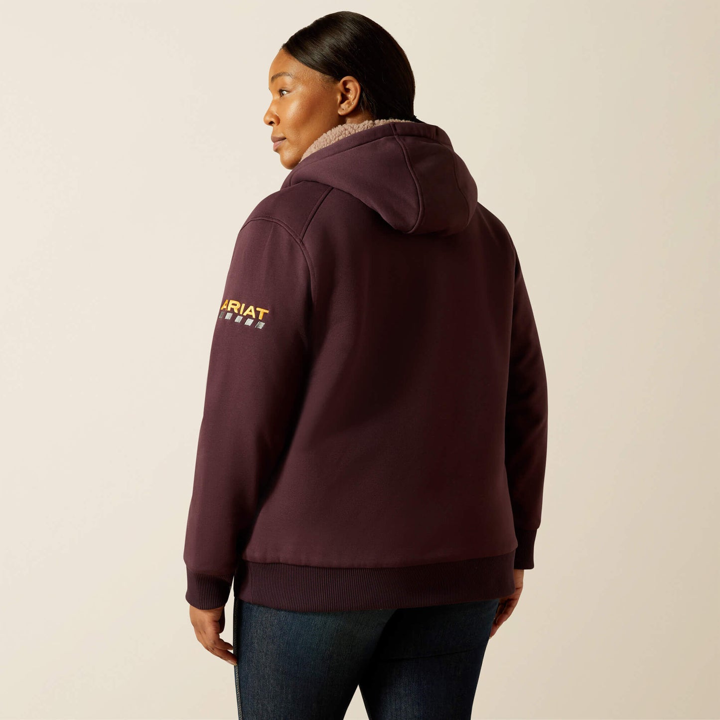Ariat Online Shop - Rebar All-Weather Sherpa Full Zip Hoodie