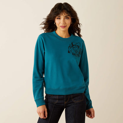 Ariat On Sale - Essential Sendero West is Best Sweatshirt