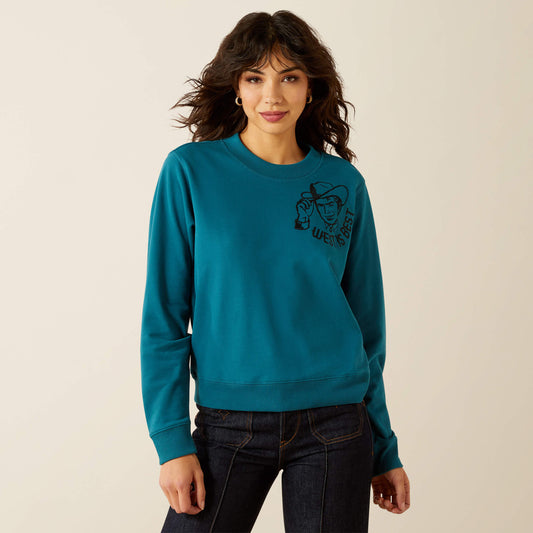 Ariat On Sale - Essential Sendero West is Best Sweatshirt