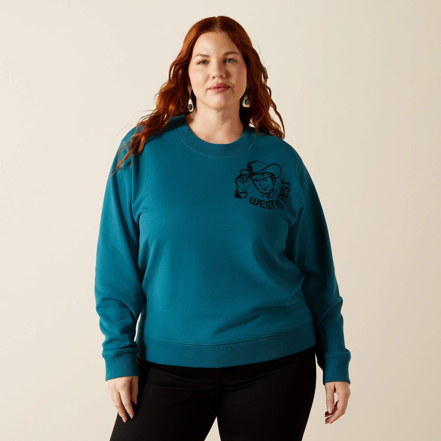 Ariat On Sale - Essential Sendero West is Best Sweatshirt