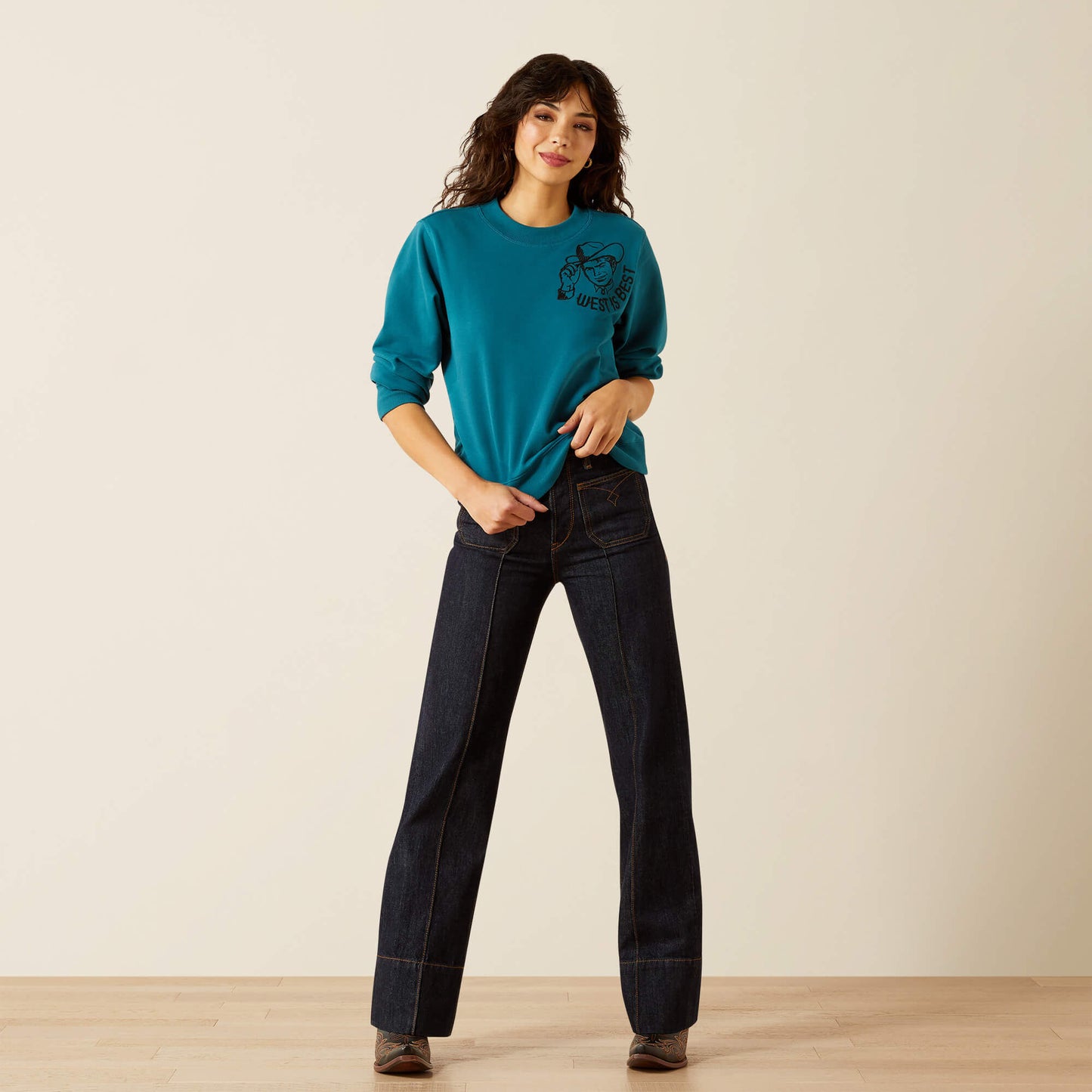 Ariat On Sale - Essential Sendero West is Best Sweatshirt