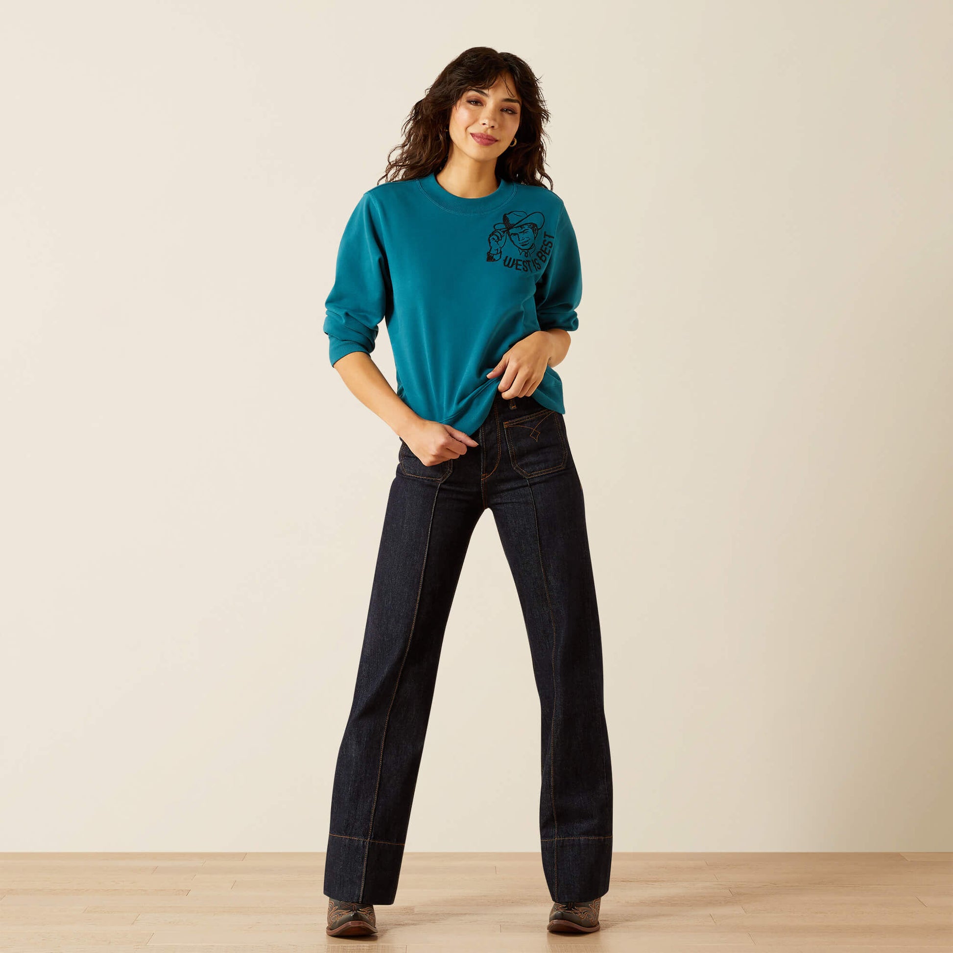 Ariat On Sale - Essential Sendero West is Best Sweatshirt