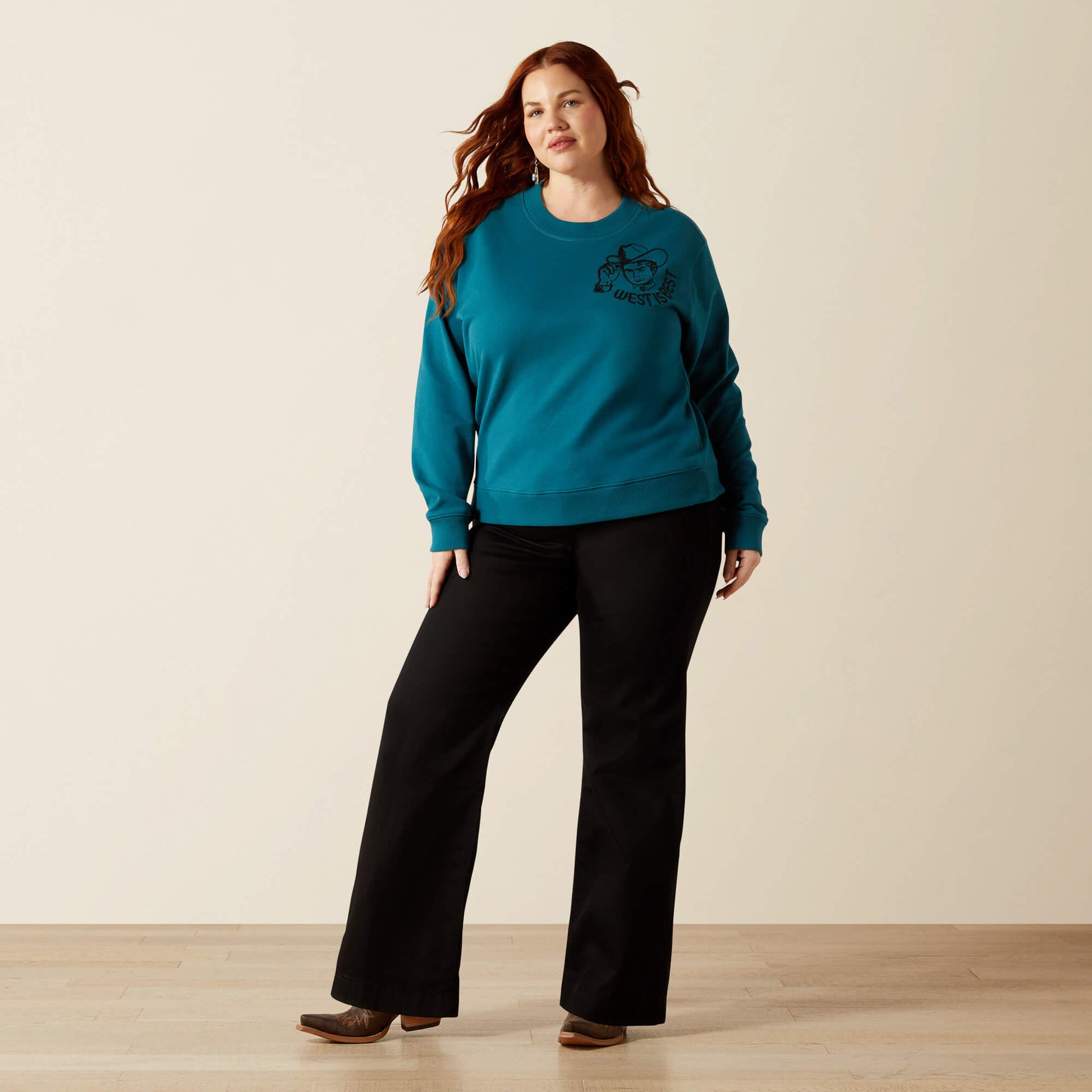 Ariat On Sale - Essential Sendero West is Best Sweatshirt