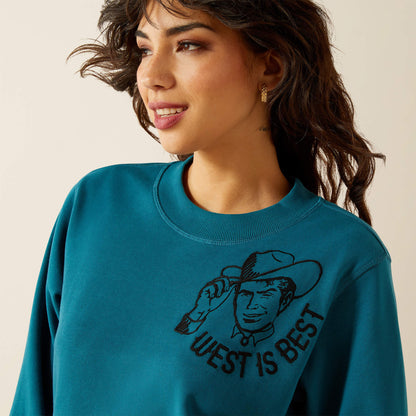 Ariat On Sale - Essential Sendero West is Best Sweatshirt