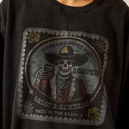 Ariat Online - Oversize Sendero When Life Gives You Agaves Sweatshirt