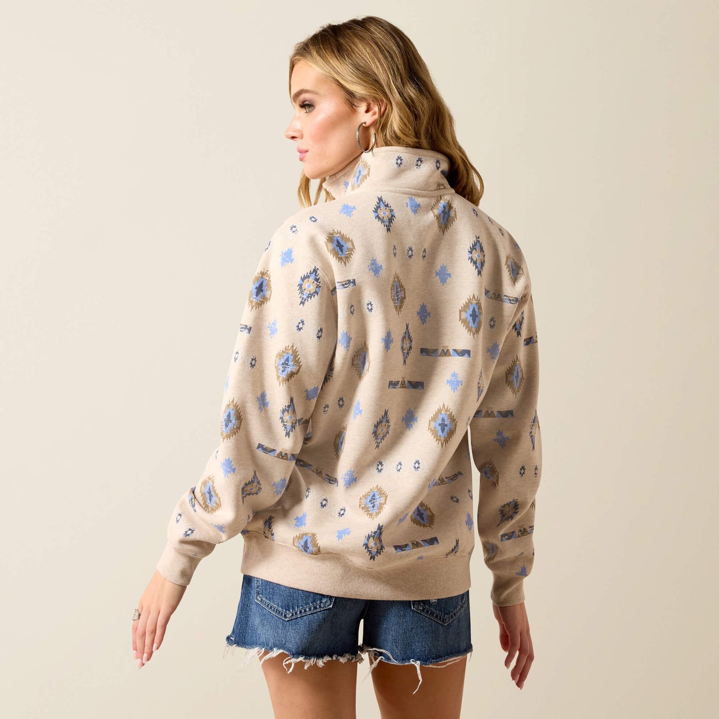 Ariat On Sale - Sapphire 1/2 Zip Sweatshirt