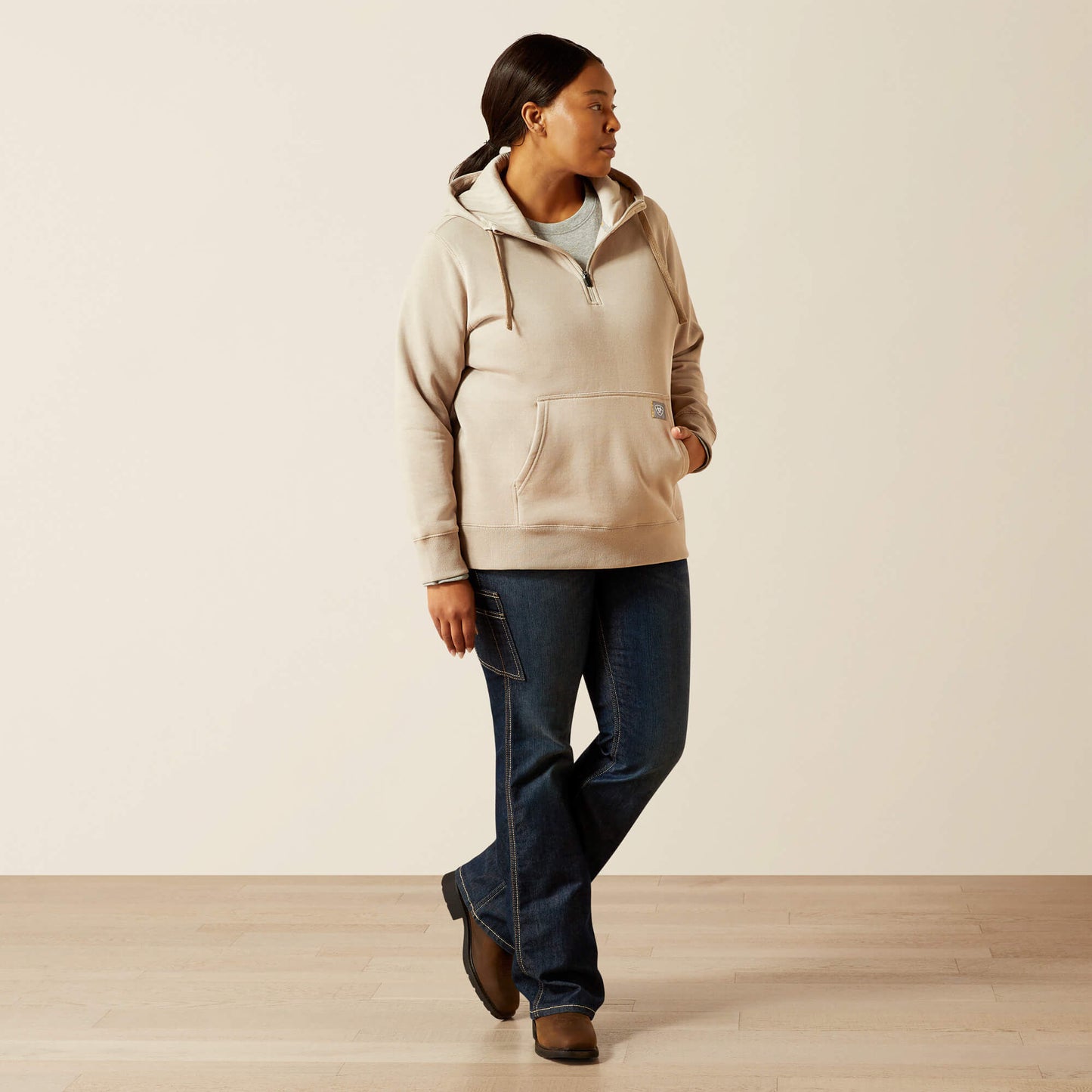 Ariat Sale - Rebar Skill Set 1/2 Zip Hoodie
