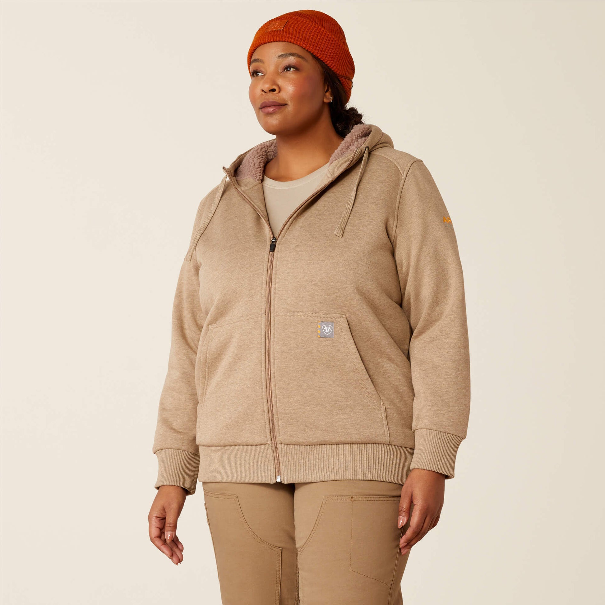 Ariat For Sale - Rebar All-Weather Sherpa Full Zip Hoodie