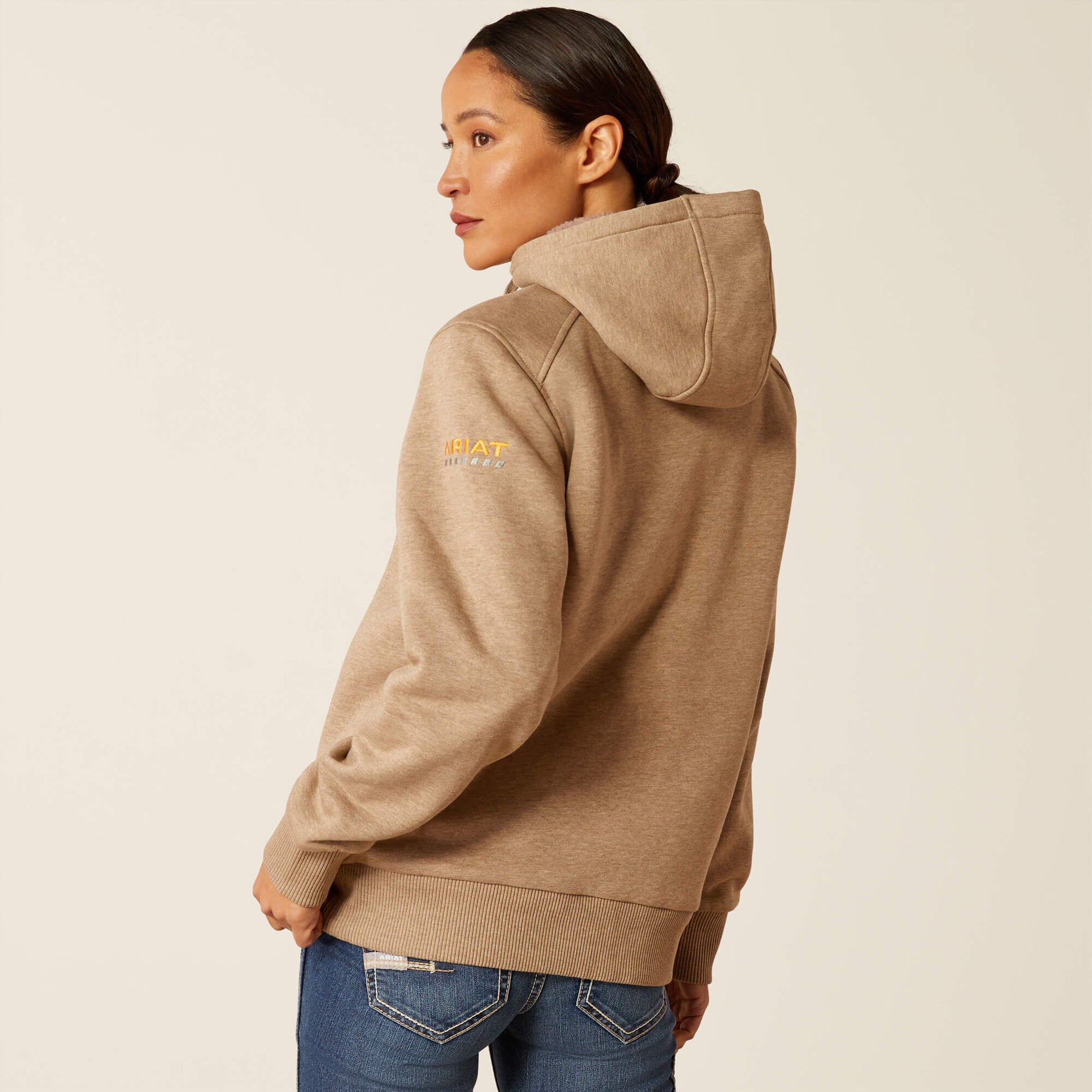 Ariat For Sale - Rebar All-Weather Sherpa Full Zip Hoodie