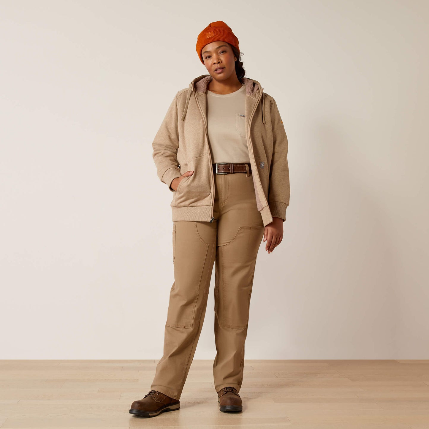 Ariat For Sale - Rebar All-Weather Sherpa Full Zip Hoodie