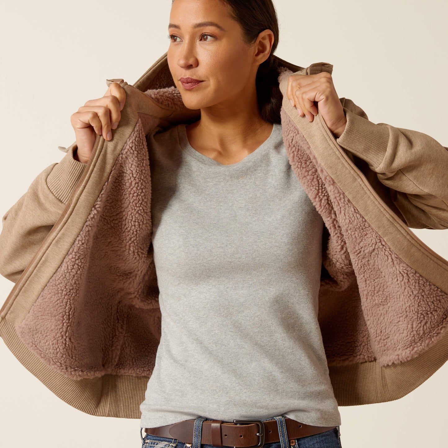Ariat For Sale - Rebar All-Weather Sherpa Full Zip Hoodie