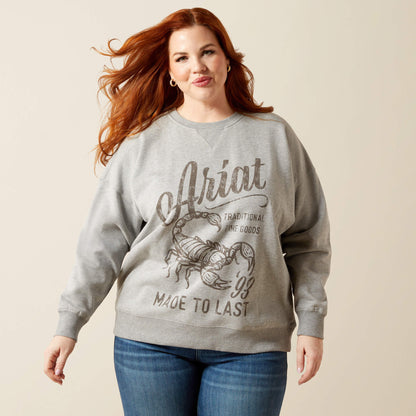 Ariat Online Shop - Scorpion Script Oversized Sweatshirt