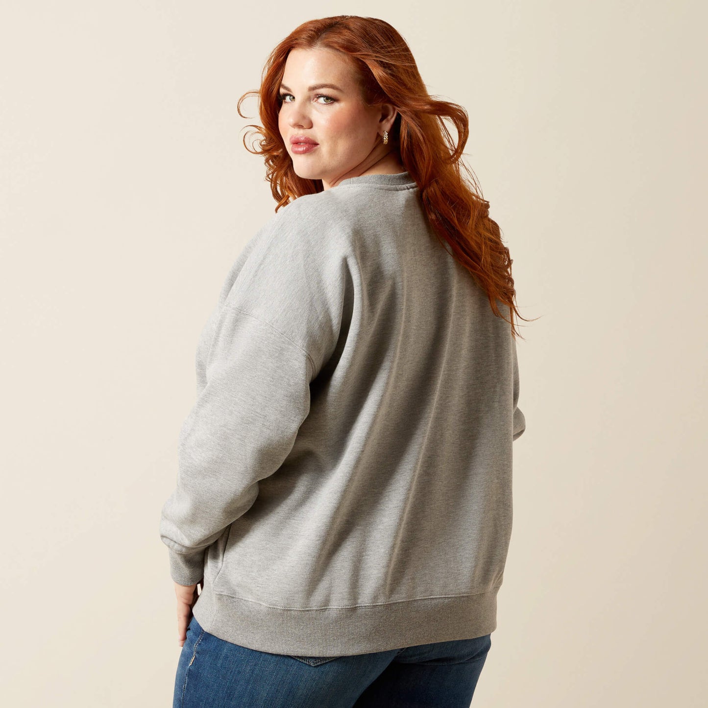 Ariat Online Shop - Scorpion Script Oversized Sweatshirt