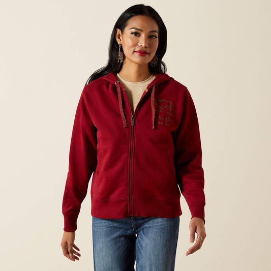 Ariat US - Stitched Full Zip Hoodie