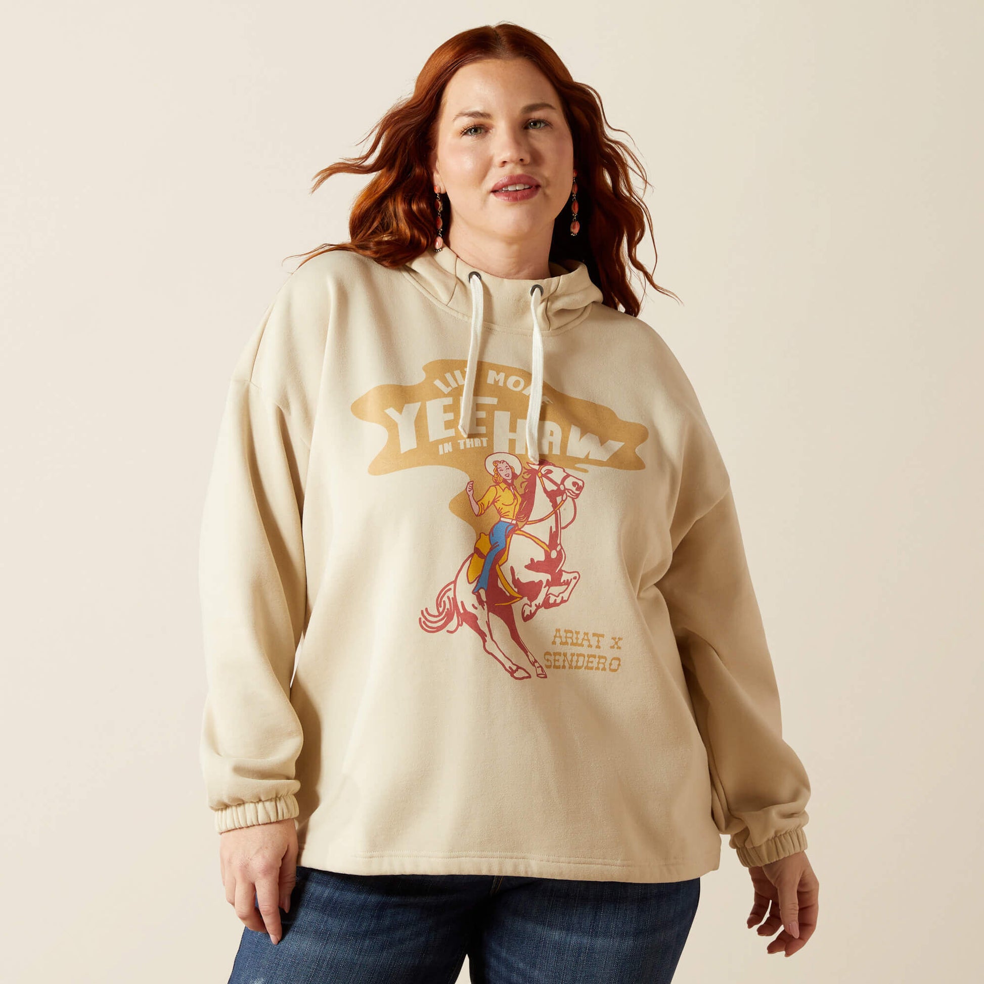 Ariat On Sale - Essential Sendero Yeehaw Hoodie
