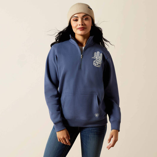 Ariat Sale - Quarry 1/2 Zip Sweatshirt