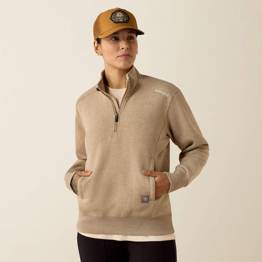 Ariat Outlet - Rebar Lightweight Mock 1/2 Zip Sweatshirt